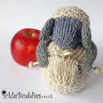 Knitting Sheep Chocolate Orange Cover