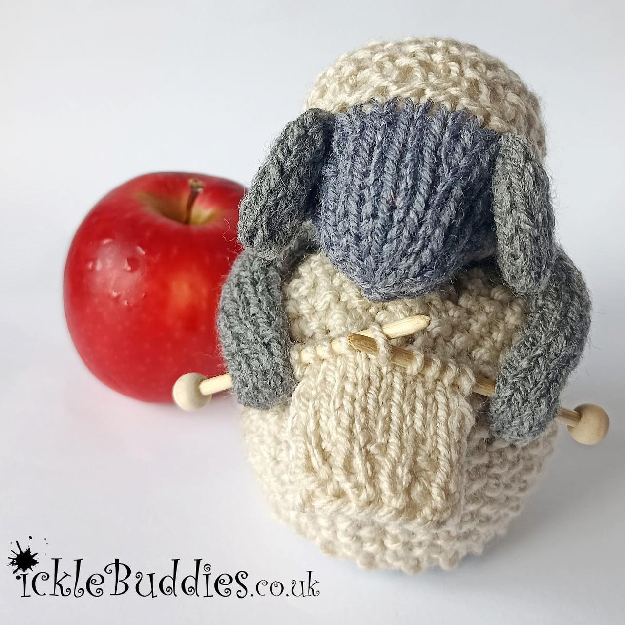 Knitting Sheep Chocolate Orange Cover