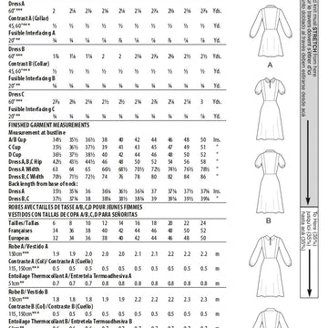 McCall's Misses' Dresses M8239 - Sewing Pattern
