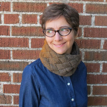 Gradient Entrelac Cowl