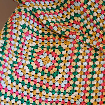 Continuous Granny Square Blanket