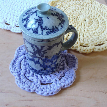 Flower Coasters