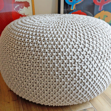 Bean Bag Ottoman Pouf Foot Stool