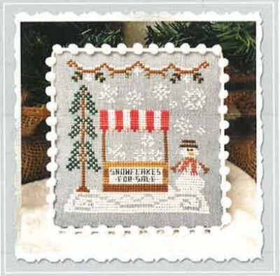 Country Cottage Snowflake Stand - Snow Village - CCNSW3 -  Leaflet