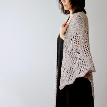 Ashley triangular shawl