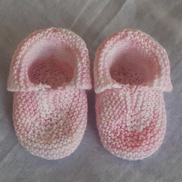 Jessica - 4ply baby shoes or slippers