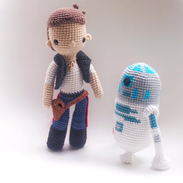 HAN SOLO STAR WARS - amigurumi pattern