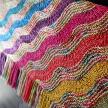 Spring Fringe Scarf