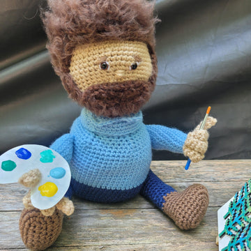 Bob Ross Stash Jar