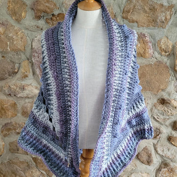 Textured Center Shawl