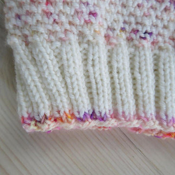 Broken Seed Stitch Hat