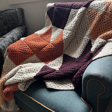 Maple Leaf Afghan
