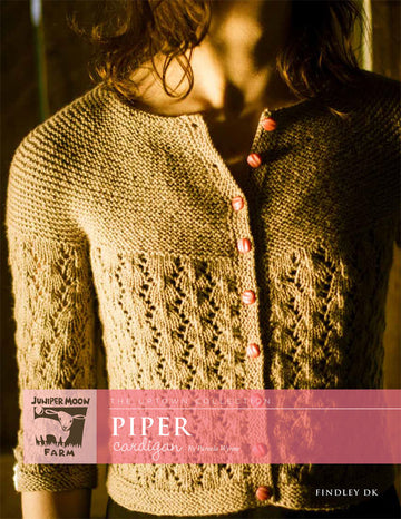 Piper Cardigan in Juniper Moon Findley DK - Downloadable PDF