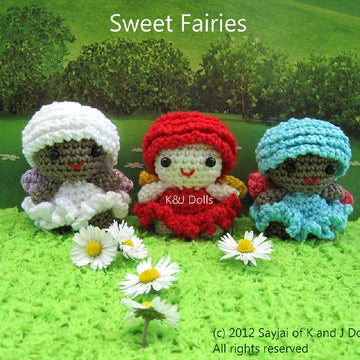 Sweet Fairy Dolls Amigurumi Crochet Pattern