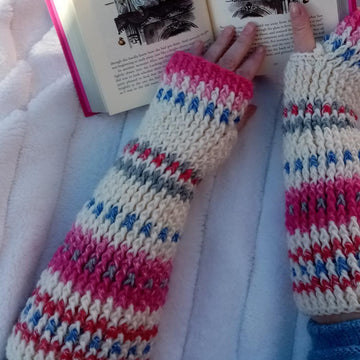 Brioche Headband & Mitts