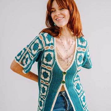 C946-Secret Garden Cardi