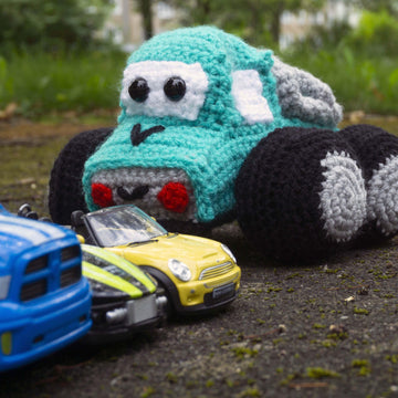 Crochet Pattern Monstertruck Bigfoot