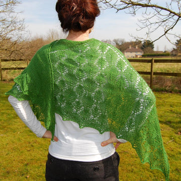 Verdant shawl
