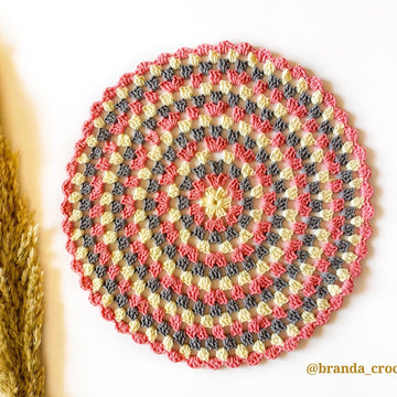 Crochet Circle Granny Doily