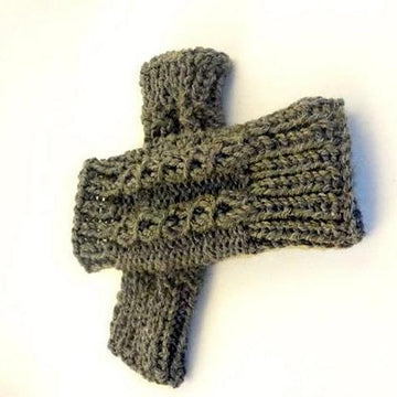 Yarn Over Fingerless Gloves