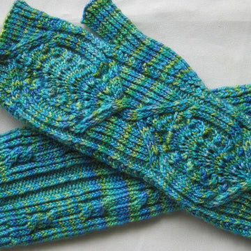 Kando Cabled Fingerless Mitts