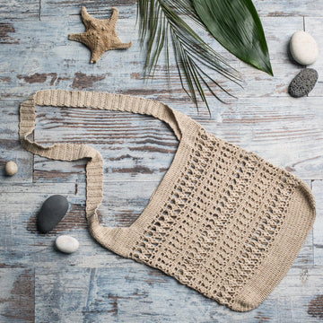 Diamond weave bag