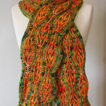 Leafy Lineation Scarf
