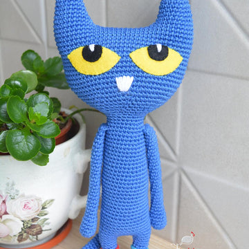Pete the famous blue cat