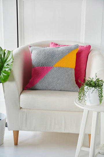 Colour Block Cushion