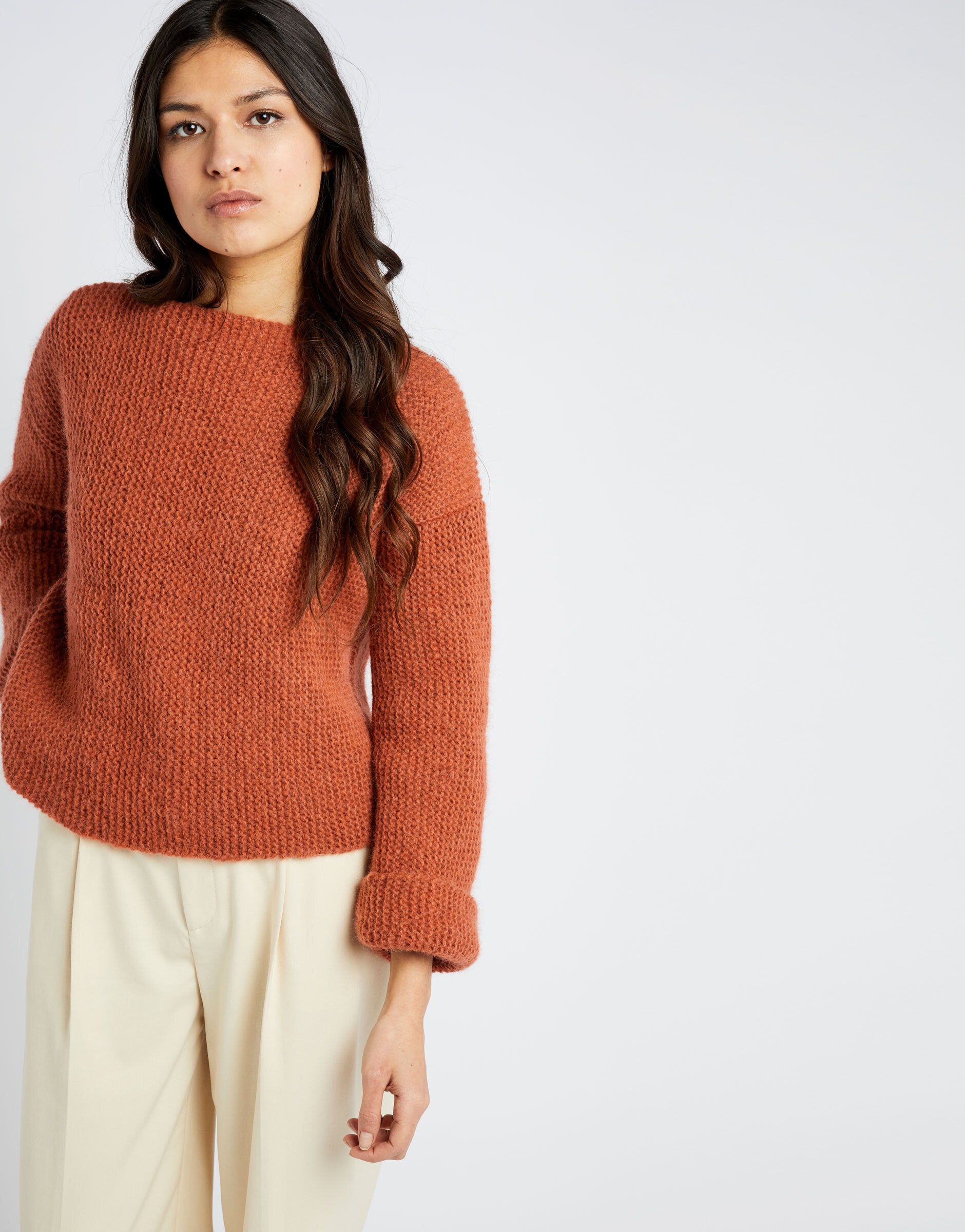 Stronger Sweater in Wool and the Gang Feeling Good Yarn - Leaflet
