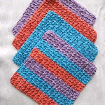 Crunch Stitch Dish Cloth