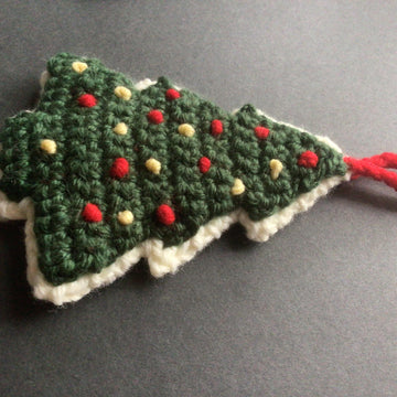 Christmas Sugar Cookie Tree Ornament