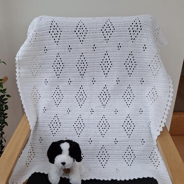 Crystals Filet Blanket