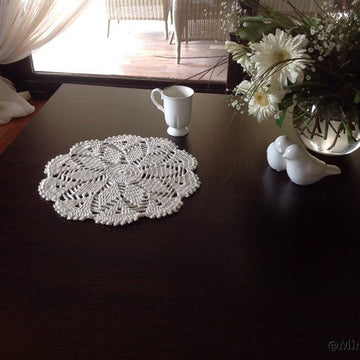 Crochet Placemat & Coaster Set N 106