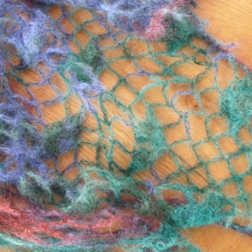 Winter jewels shawl