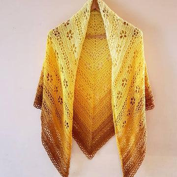 Easy Peasy Posy Shawl