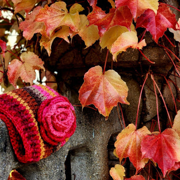 Falling in Rose Hat