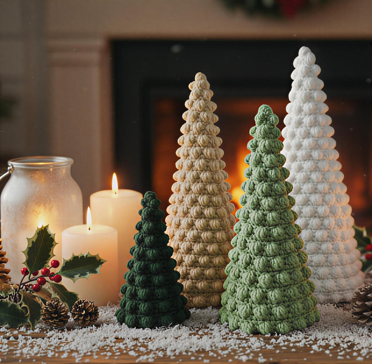Staggered Bobble Tree