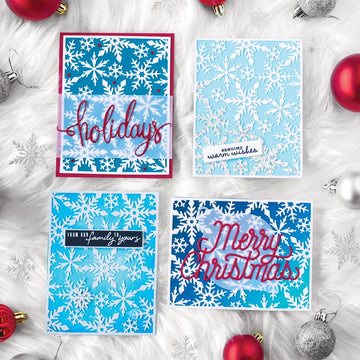 Hero Arts Fancy Dies - Snowflake Pattern Cover Plate
