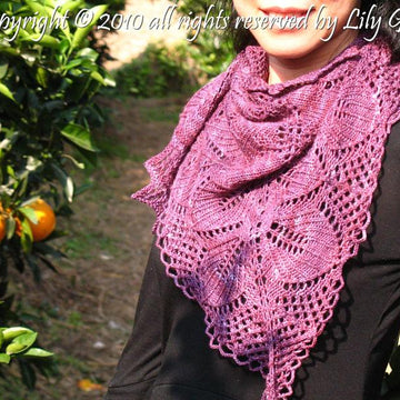 Poison Ivy Shawl