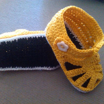 Cotton Thread Baby Sandals  / Sandaletti in cotone