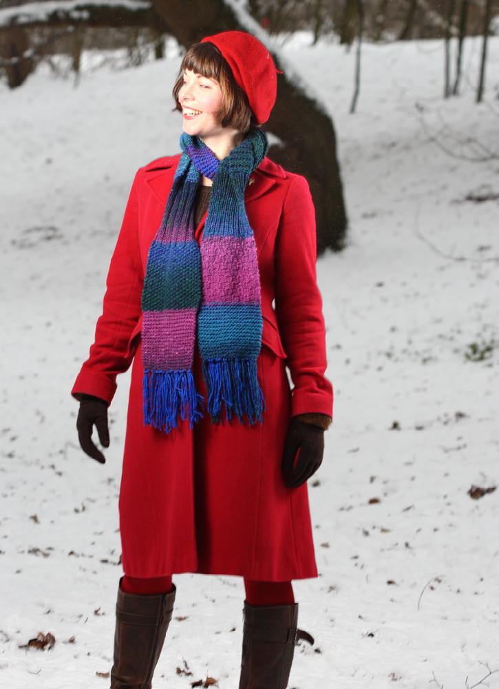 Odds and Ends Beginner Scarf