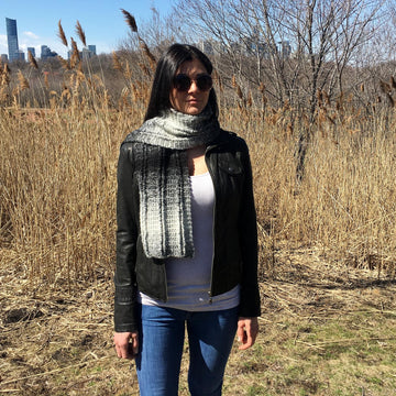 Easy Crochet Scarf Pattern for Women: Easy Laddered Scarf