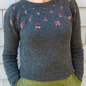 Floating Flowers Pullover