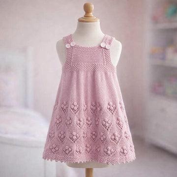 Baby Flower Pinafore Dress P42
