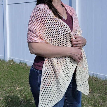 First Blush Shawl