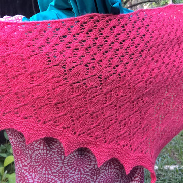 My Cherry Blossom Shawlette