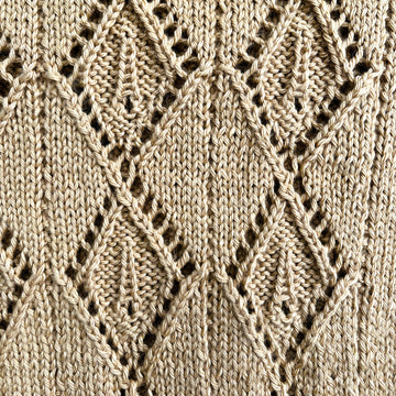 Corrynn, Diamond Patterned Sweater