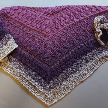 Flat Triangular Scarf "Naia"