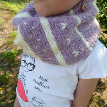 The "Nordic" infinity scarf French version